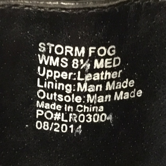 Kenneth Cole Black Leather Wedge Boot Size 8.5 R1 B - Picture 8 of 12